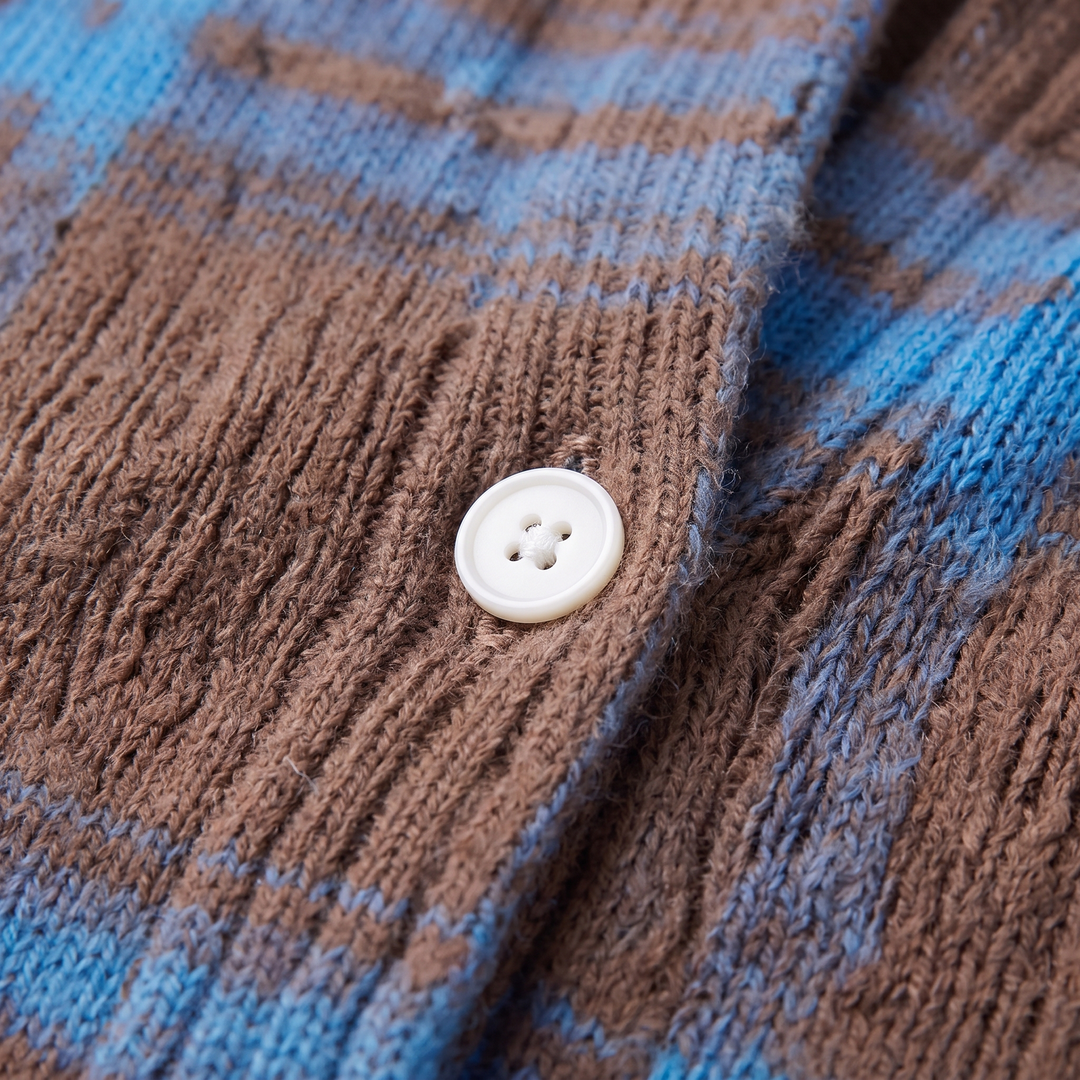 Clara | Plaid Cardigan – Cozy Knit Style for Women