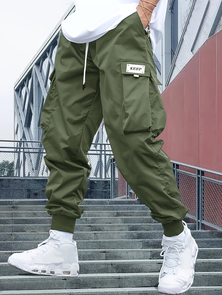 Eric | Versatile Premium Cargo Jogger Pants with Adjustable Comfort