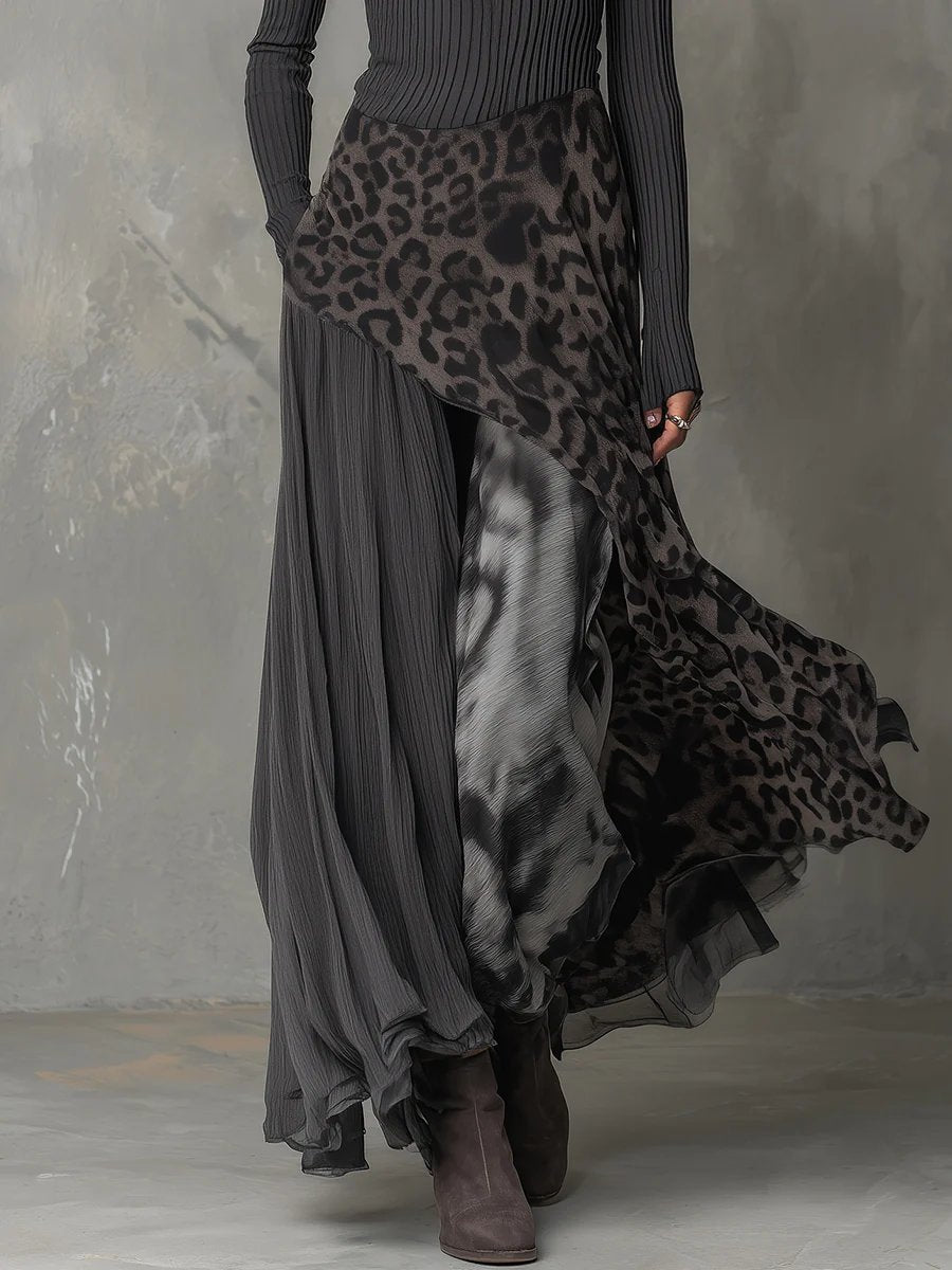 Clara | Modern Boho Long-Sleeved Maxi Dress