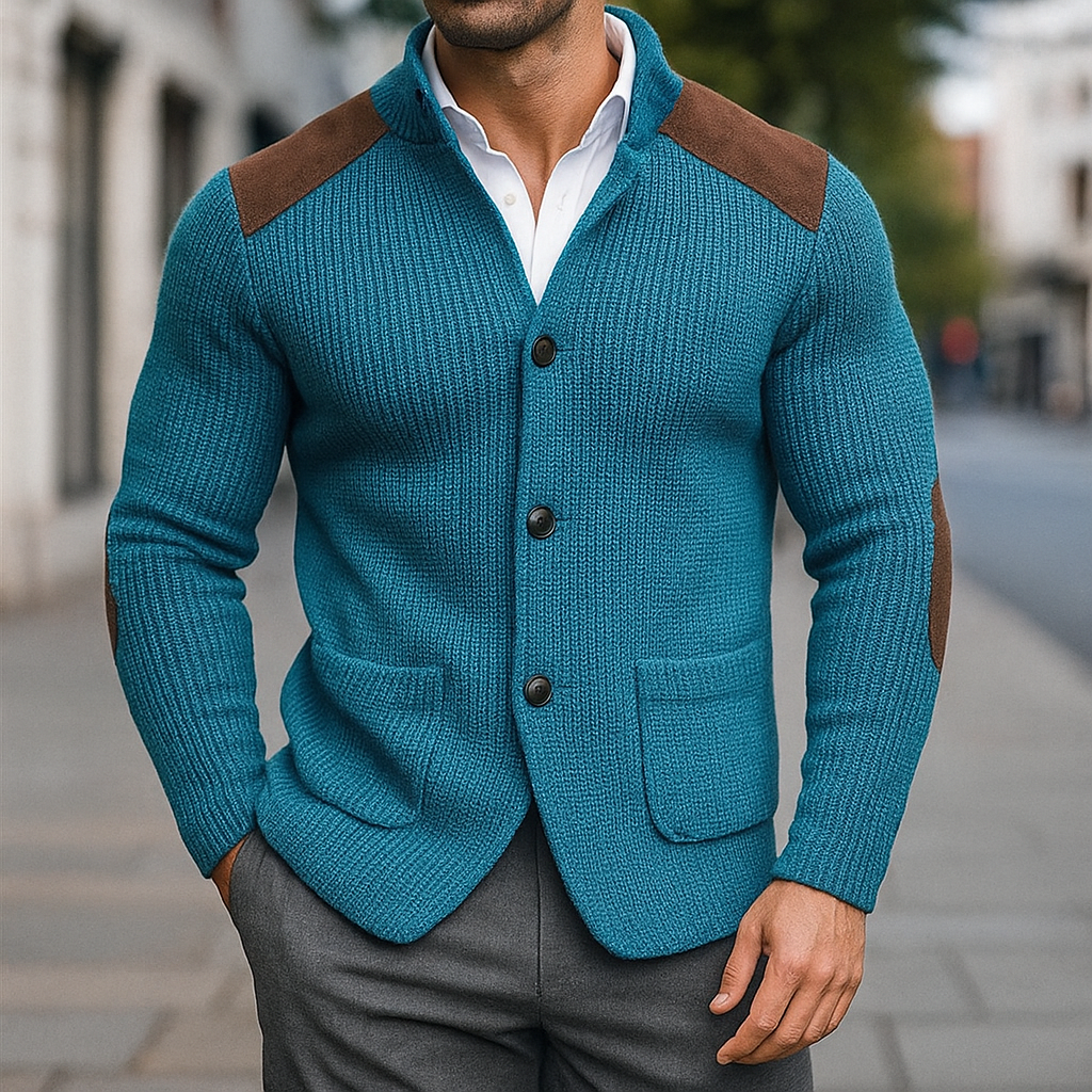Julian | Textured Knit Blazer with Refined Everyday Appeal