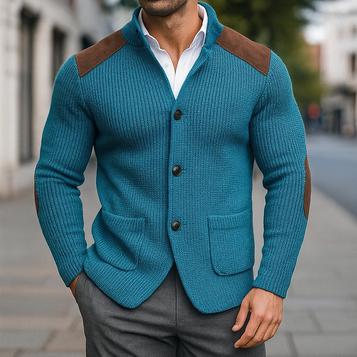 Julian | Textured Knit Blazer with Refined Everyday Appeal