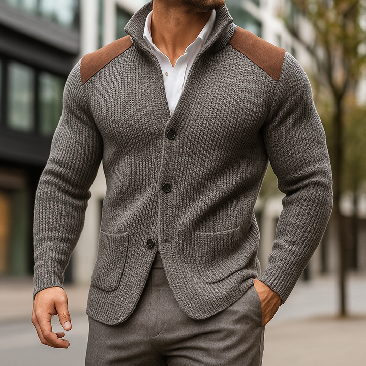 Julian | Textured Knit Blazer with Refined Everyday Appeal