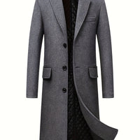 Nathan | Elegant and Warm Longline Trench Coat