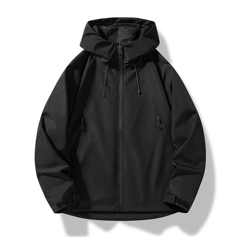 Heinrich | Waterproof Hooded Shell Jacket for Men