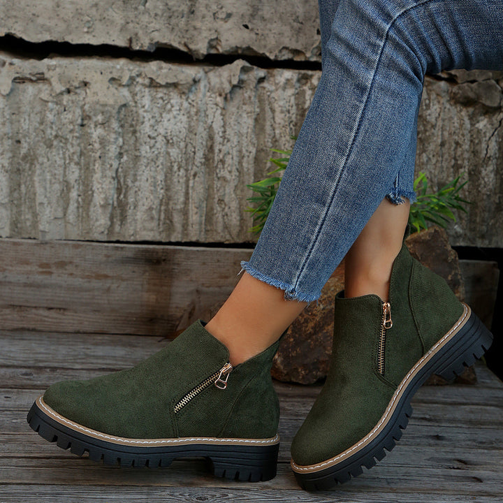 Ivy | Chic And Modern Platform Ankle Boots