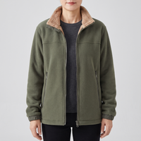 Flora | Giacca in pile accogliente e versatile con collo rialzato