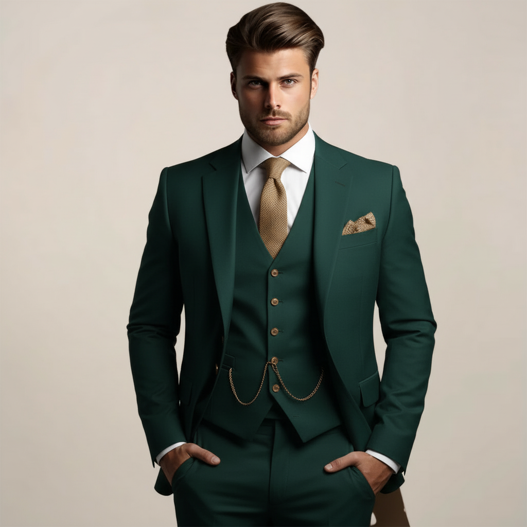 Georg | Spring Formal Three-Piece Suit for Men