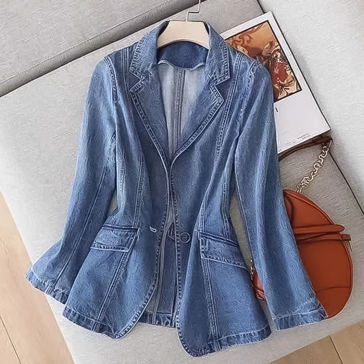 Charlotte | Chic And Modern Stylish Denim Blazer
