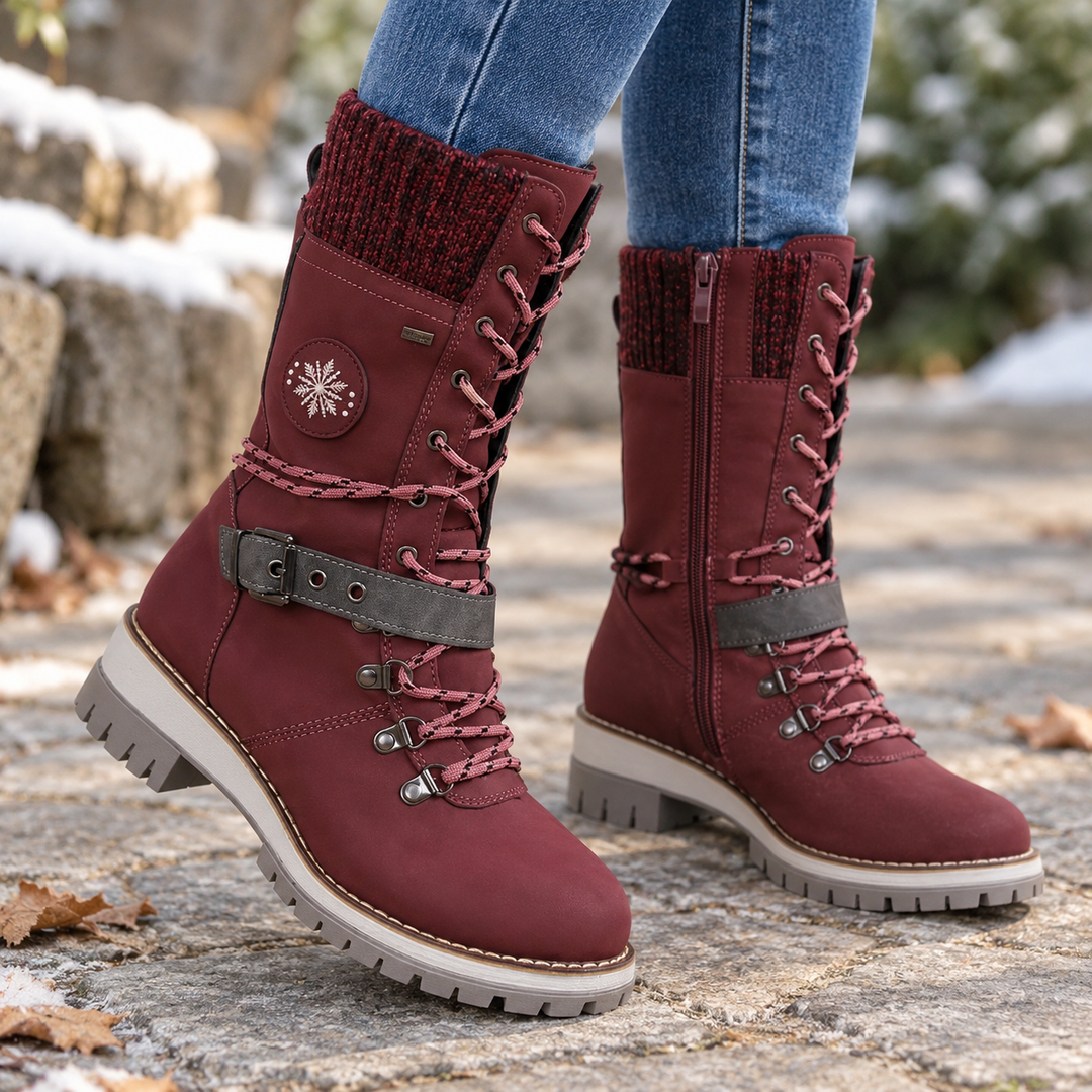 Snowlina | Knee-High Insulated Snow Boots for Women