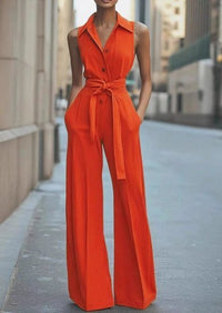 Amelia | Elegant And Refined Wide-Leg Jumpsuit