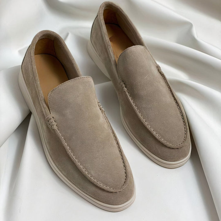 Julian | Mocassins sophistiqués et respirants en cuir, faciles à enfiler