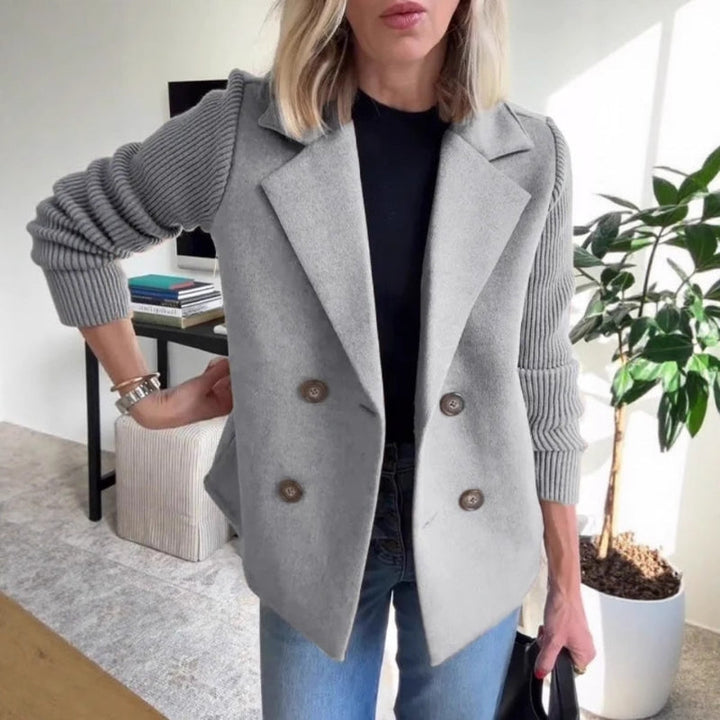 Evelyn | Cozy Knit Sweater Pattern Blazer