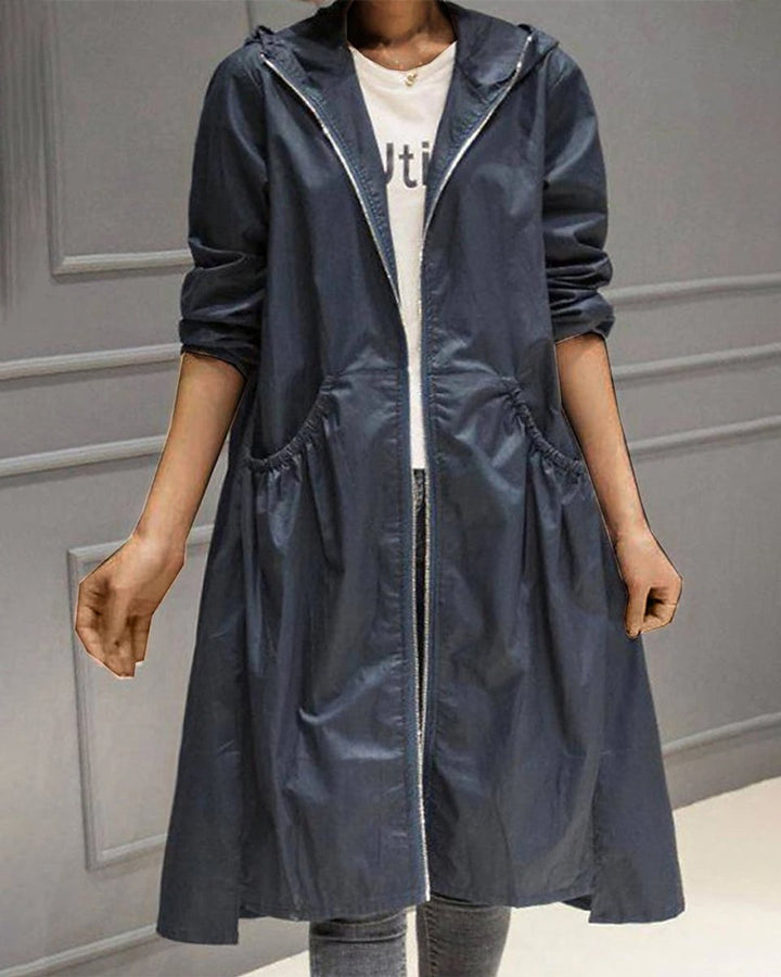 Alice | Elegant A-Line Waterproof Jacket