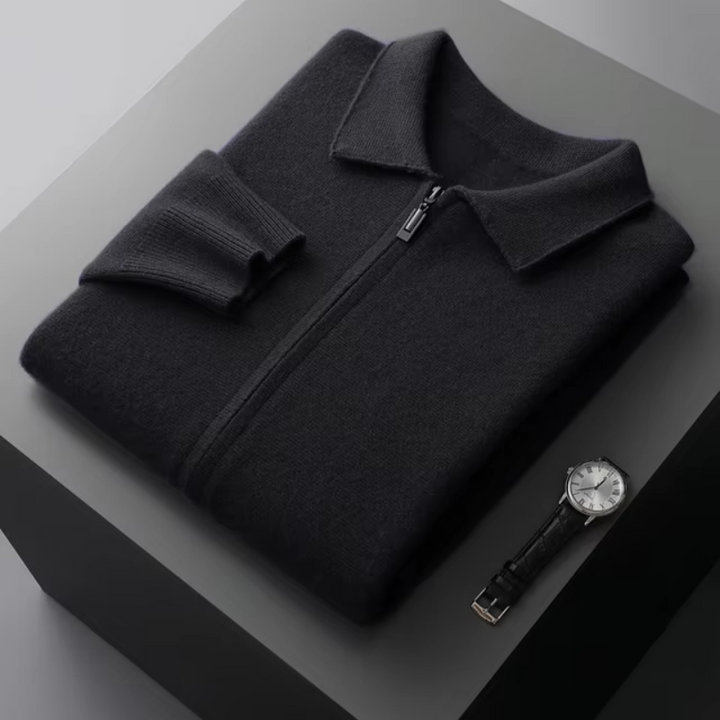 Lucas | Premium And Versatile Knit Full-Zip Cardigan