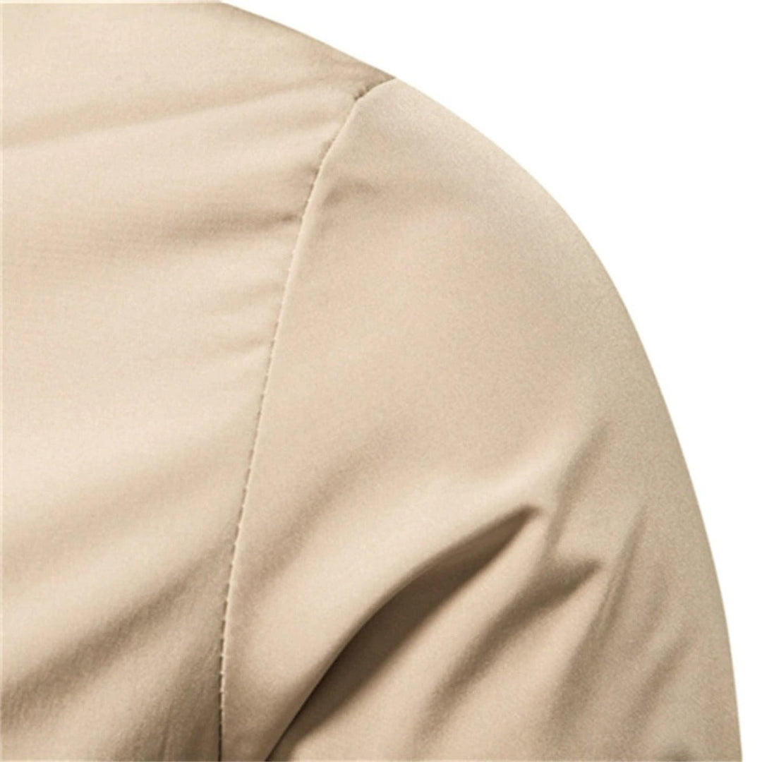 Ralph | Contrast Ribbed Casual Bomber Jacket