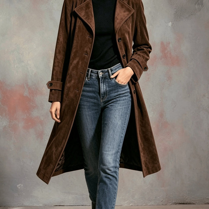 Waverly | Longline Coat – Timeless Elegance for Women