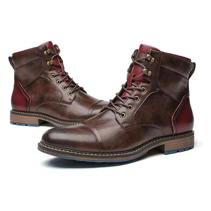 Alexander | Elegant And Sophisticated Oxford Leather Men Boots