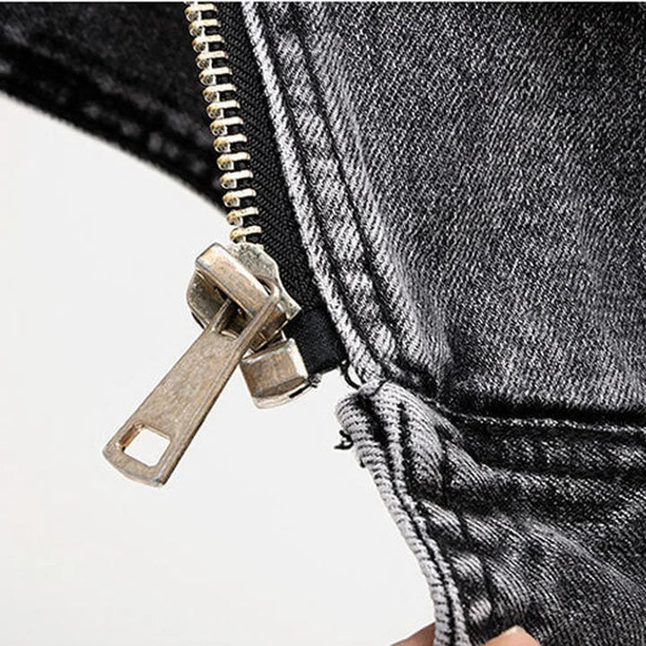 Liam | Edgy And Rugged Distressed Denim Vest
