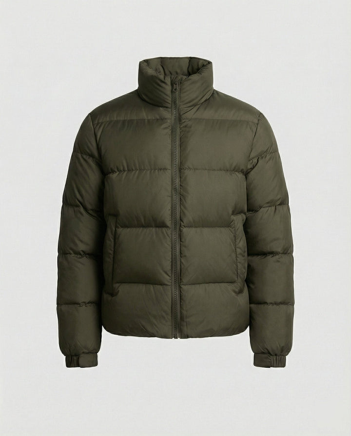 Drune | Men's Puffer Jacket – Warm Winter Design with Hood