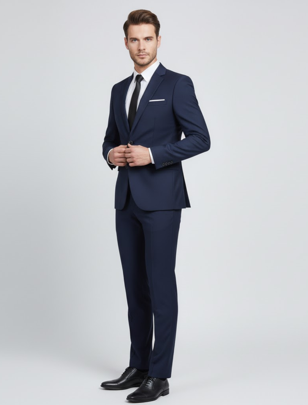 Andreas | Men's Spring Two-Piece Suit Set – Elegant Fit for Formal Occasions