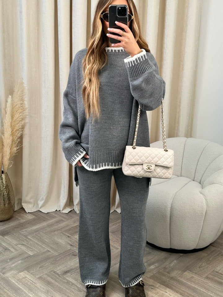 Freya | Cozy And Chic Knit Sweater Two Piece Set