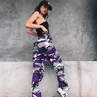 Maya | Edgy And Stylish Camouflage Cargo Pants