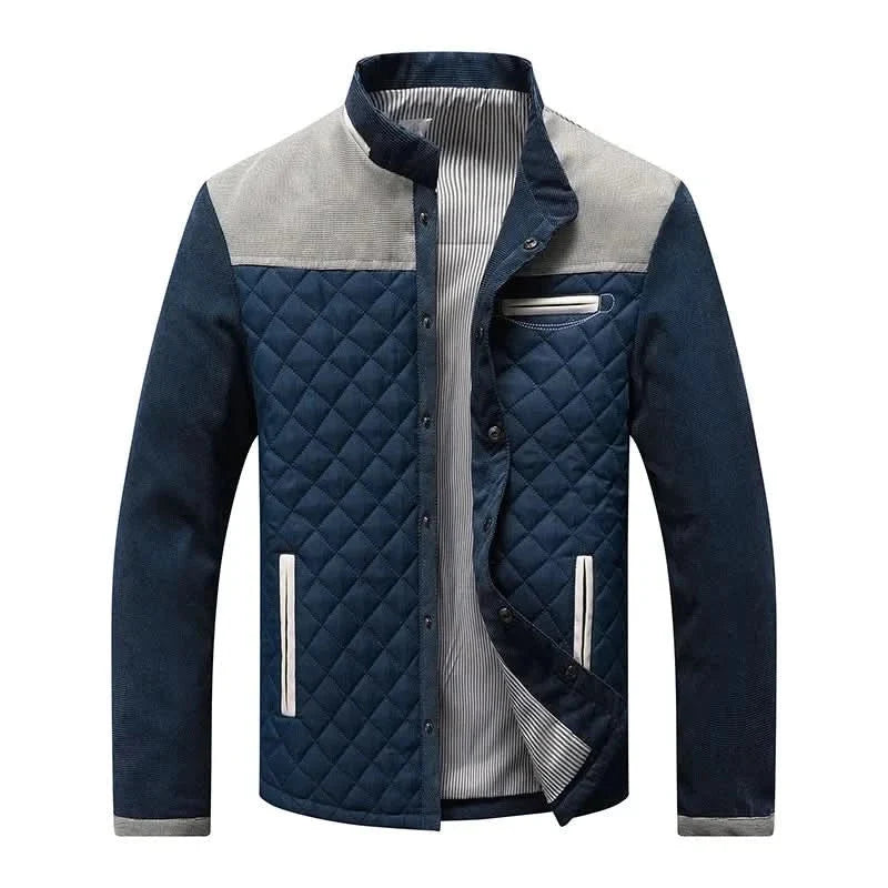 Fairmont | Patchwork Jacket – Rugged and Warm Style for Men