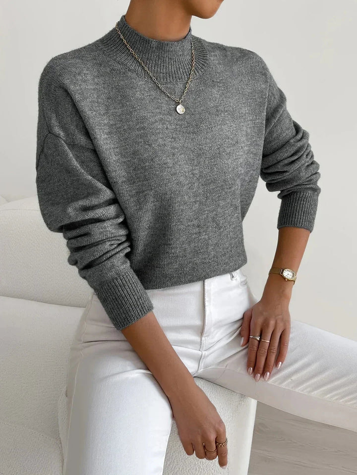 Isabella | Cozy And Elegant Turtleneck Knit Sweater