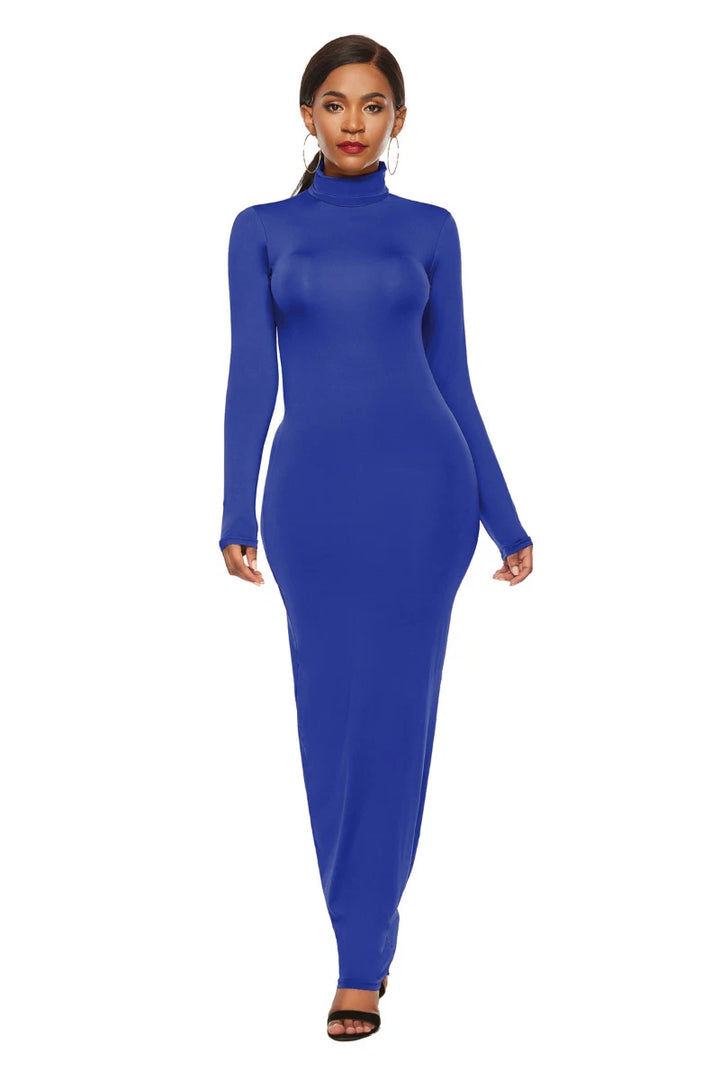 Jaleesa| Abito lungo elegante a maniche lunghe